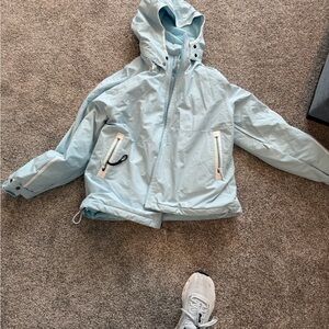 Spyder Light Blue Ski & Snow Jacket